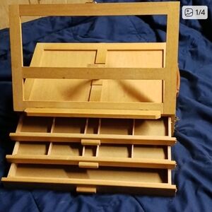 Kids Wooden Art Desk